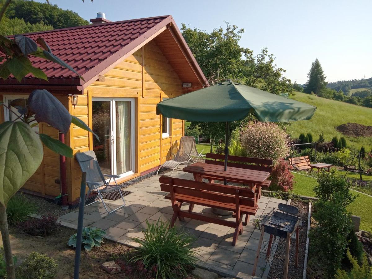 Domek W Bieszczadzkim Sadzie Bobrka Экстерьер фото